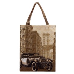 Vintage Old Car Classic Tote Bag