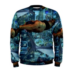 Urban swimmers   Men s Sweatshirt