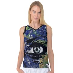 Mother Earth  Women s Basketball Tank Top by Valentinaart