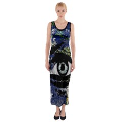 Mother Earth  Fitted Maxi Dress