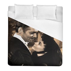 Gone With The Wind Duvet Cover (full/ Double Size) by Valentinaart