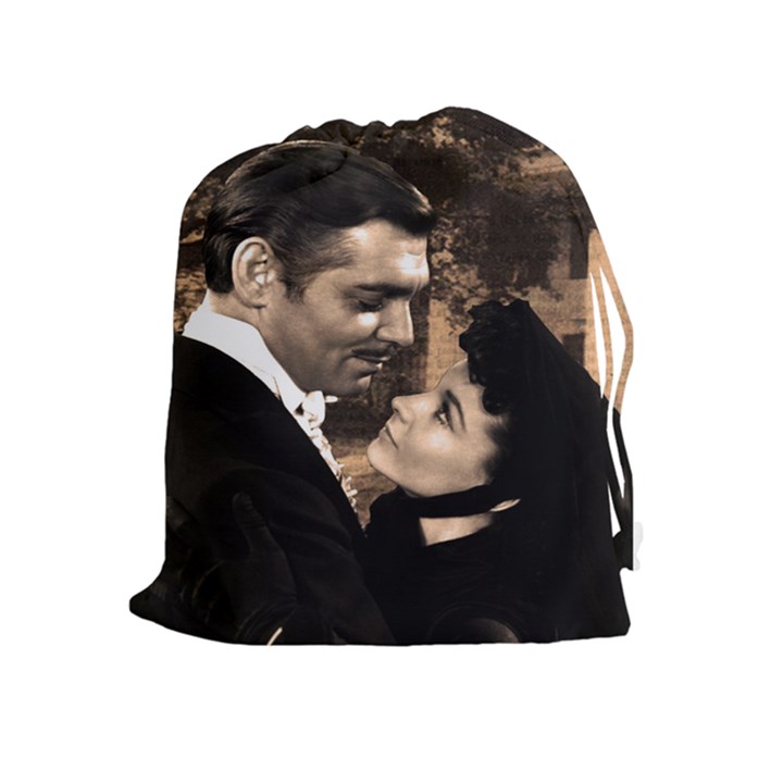 Gone with the Wind Drawstring Pouches (Extra Large)