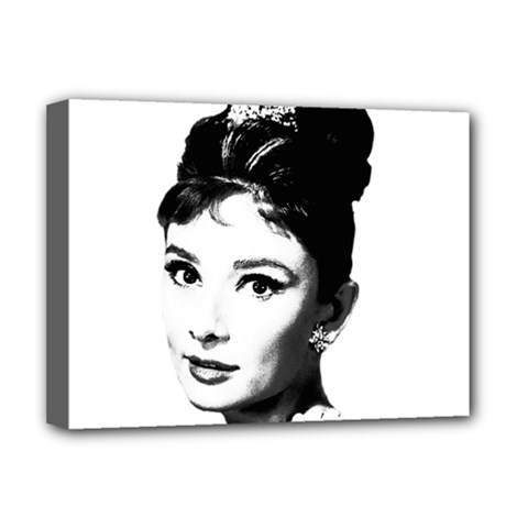 Audrey Hepburn Deluxe Canvas 16  X 12  