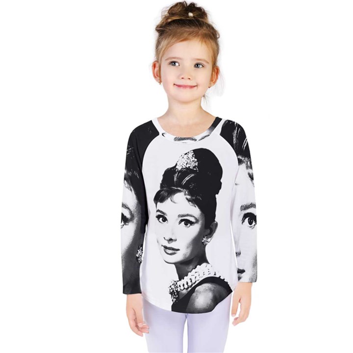 Audrey Hepburn Kids  Long Sleeve Tee