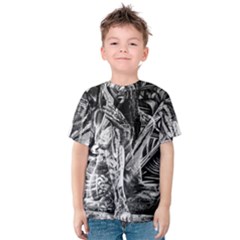 Gray Girl  Kids  Cotton Tee