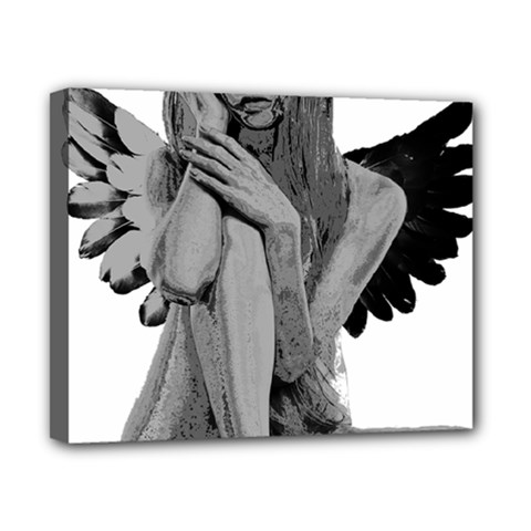 Stone Angel Canvas 10  X 8  by Valentinaart