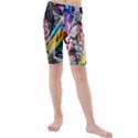 Graffiti girl Kids  Mid Length Swim Shorts View1