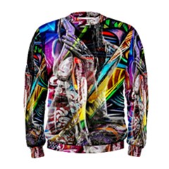 Graffiti Girl Men s Sweatshirt by Valentinaart