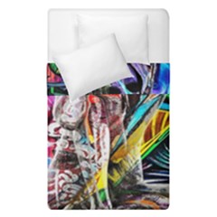 Graffiti Girl Duvet Cover Double Side (single Size)