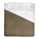 Wooden Ornamented Pattern Duvet Cover (Full/ Double Size) View1