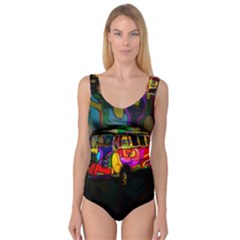 Hippie Van  Princess Tank Leotard  by Valentinaart