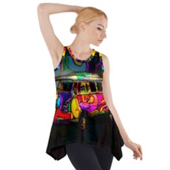 Hippie Van  Side Drop Tank Tunic