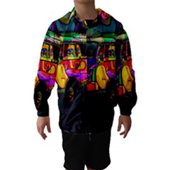 Hippie Van  Hooded Wind Breaker (kids)