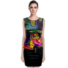 Hippie Van  Classic Sleeveless Midi Dress