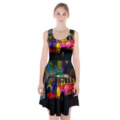 Hippie Van  Racerback Midi Dress