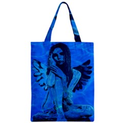 Underwater Angel Zipper Classic Tote Bag