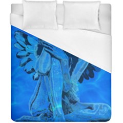 Underwater Angel Duvet Cover (california King Size) by Valentinaart