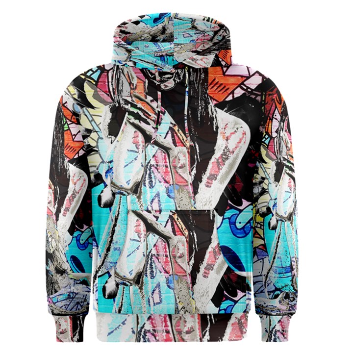 Graffiti angel Men s Pullover Hoodie