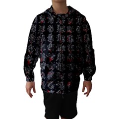 Chinese Characters Hooded Wind Breaker (kids)