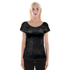 Black Bulldog Women s Cap Sleeve Top