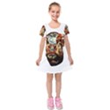 Artistic Cow Kids  Short Sleeve Velvet Dress View1