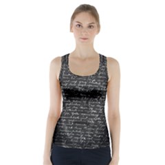 Silent Racer Back Sports Top by Valentinaart