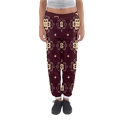 Seamless Ornament Symmetry Lines Women s Jogger Sweatpants