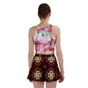 Seamless Ornament Symmetry Lines Mini Skirt View2