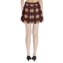 Seamless Ornament Symmetry Lines Pleated Mini Skirt View2