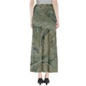 Vintage Background Green Leaves Maxi Skirts View2