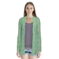 Geometric Pinstripes Shapes Hues Cardigans