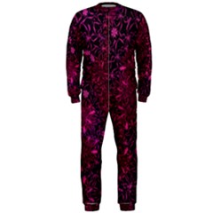 Retro Flower Pattern Design Batik Onepiece Jumpsuit (men) 