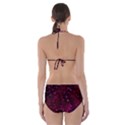 Retro Flower Pattern Design Batik Cut-Out One Piece Swimsuit View2