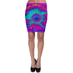 Retro Colorful Decoration Texture Bodycon Skirt