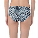 Abstract Flower Petals Floral Mid-Waist Bikini Bottoms View2