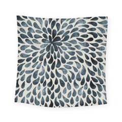 Abstract Flower Petals Floral Square Tapestry (small) by Simbadda