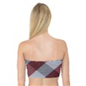 Textile Geometric Retro Pattern Bandeau Top View2