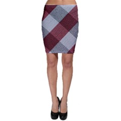 Textile Geometric Retro Pattern Bodycon Skirt