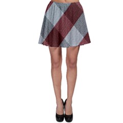 Textile Geometric Retro Pattern Skater Skirt