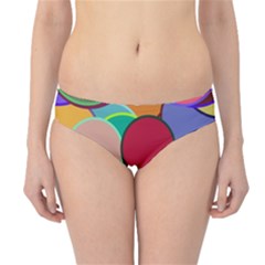 Dots Circles Colorful Unique Hipster Bikini Bottoms