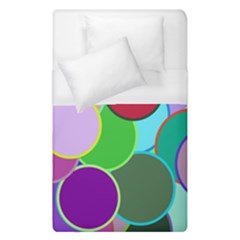 Dots Circles Colorful Unique Duvet Cover (single Size)