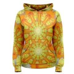 Sunshine Sunny Sun Abstract Yellow Women s Pullover Hoodie