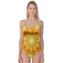 Sunshine Sunny Sun Abstract Yellow Camisole Leotard  View1