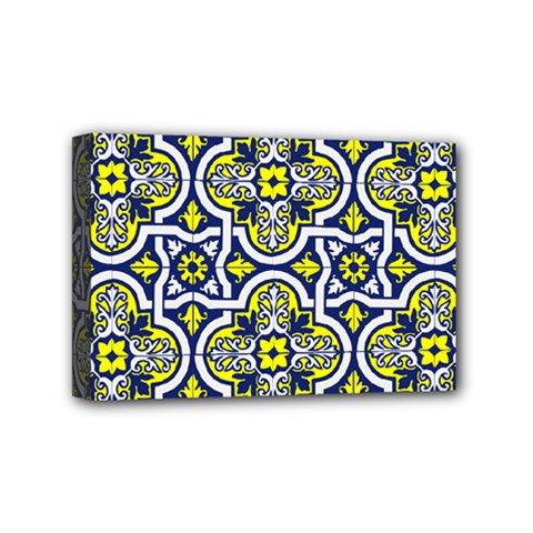 Tiles Panel Decorative Decoration Mini Canvas 6  X 4  by Simbadda