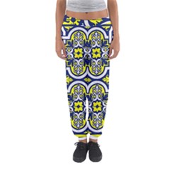 Tiles Panel Decorative Decoration Women s Jogger Sweatpants by Simbadda