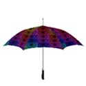 Rainbow Grid Form Abstract Straight Umbrellas View3