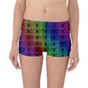 Rainbow Grid Form Abstract Reversible Bikini Bottoms View1