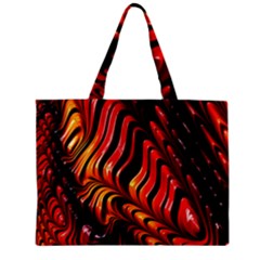 Fractal Mathematics Abstract Zipper Mini Tote Bag