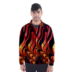 Fractal Mathematics Abstract Wind Breaker (men)