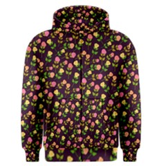 Flowers Roses Floral Flowery Men s Zipper Hoodie